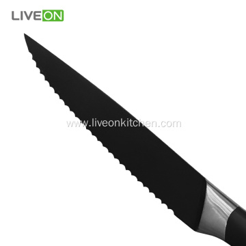 4PCS ABS Handle Restaurant Steak Knife